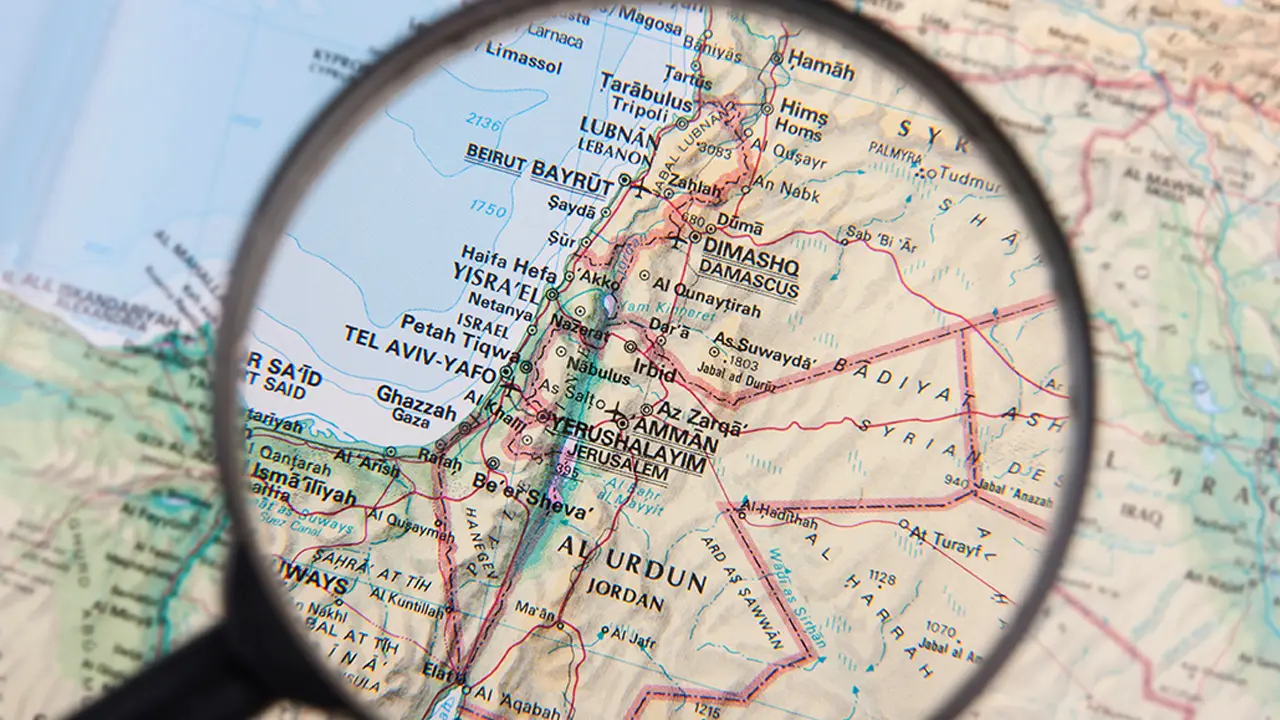 Wines of Israel: the map